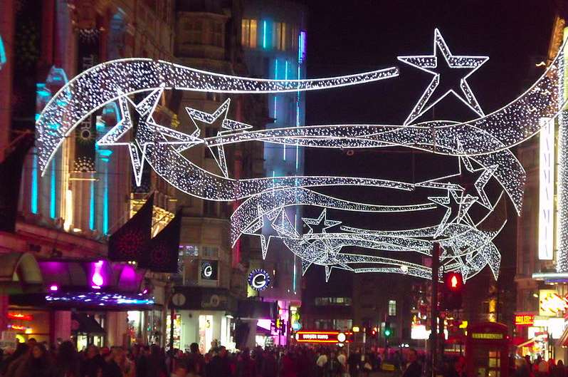 Christmas Lights SwitchOn at Gloucester Road in Bristol